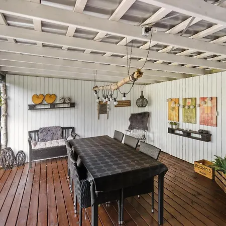 Toftlund With A Fireplace 01 Ferienhaus *